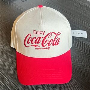 Coca-Cola Red and Cream Cap
